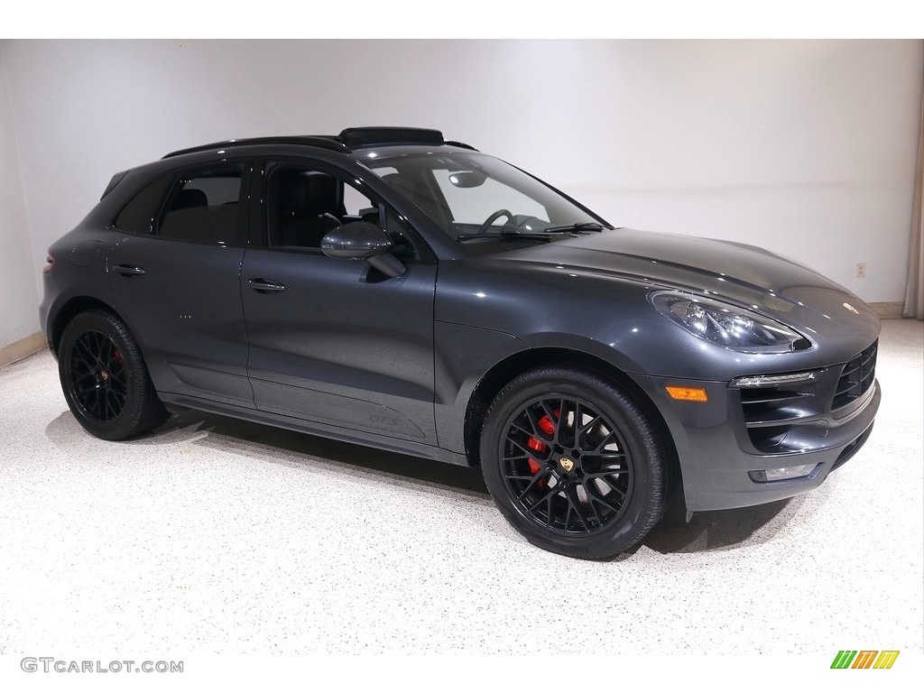 Volcano Grey Metallic 2017 Porsche Macan GTS Exterior Photo #145545067