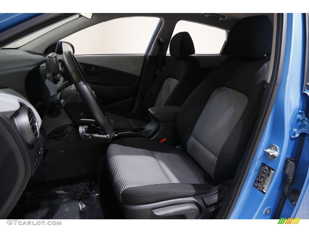 2021 Kona SEL AWD - Surf Blue / Black/Gray photo #5