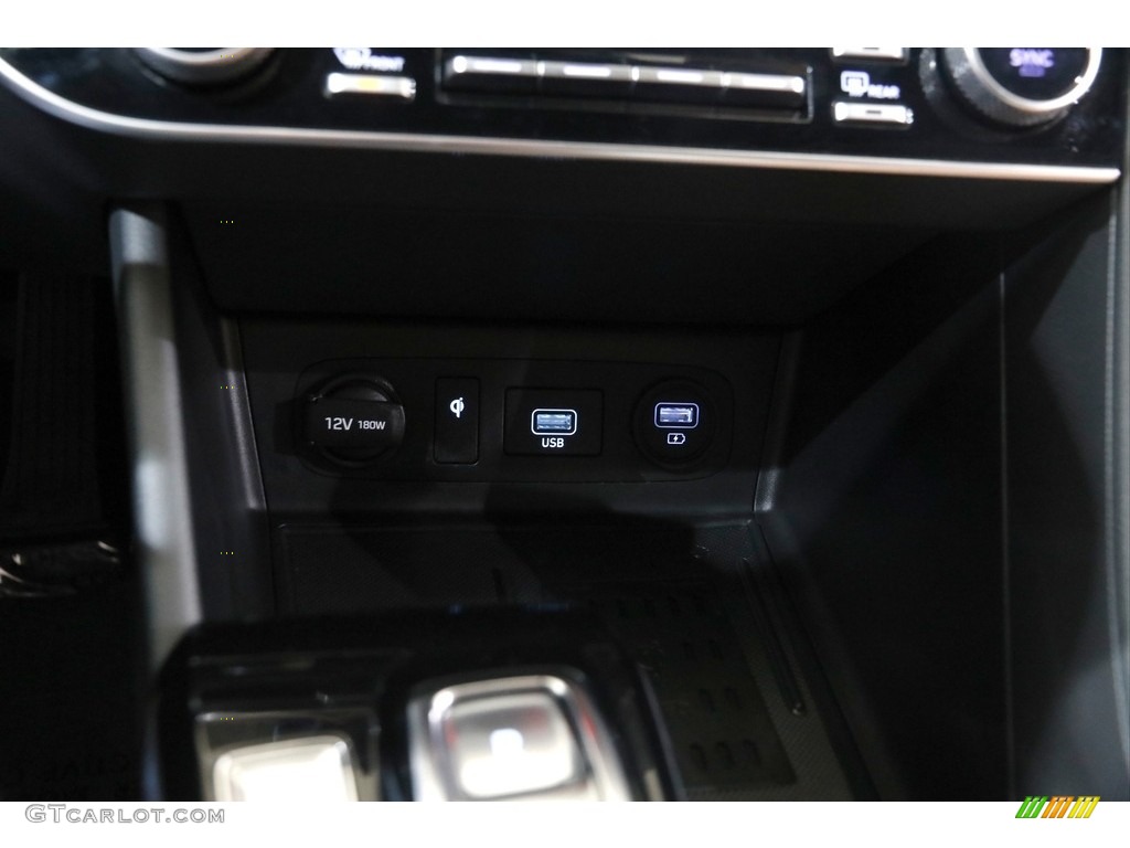 2020 Sonata SEL - Phantom Black / Dark Gray/Camel photo #14