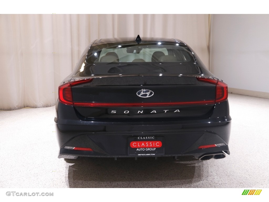 2020 Sonata SEL - Phantom Black / Dark Gray/Camel photo #19