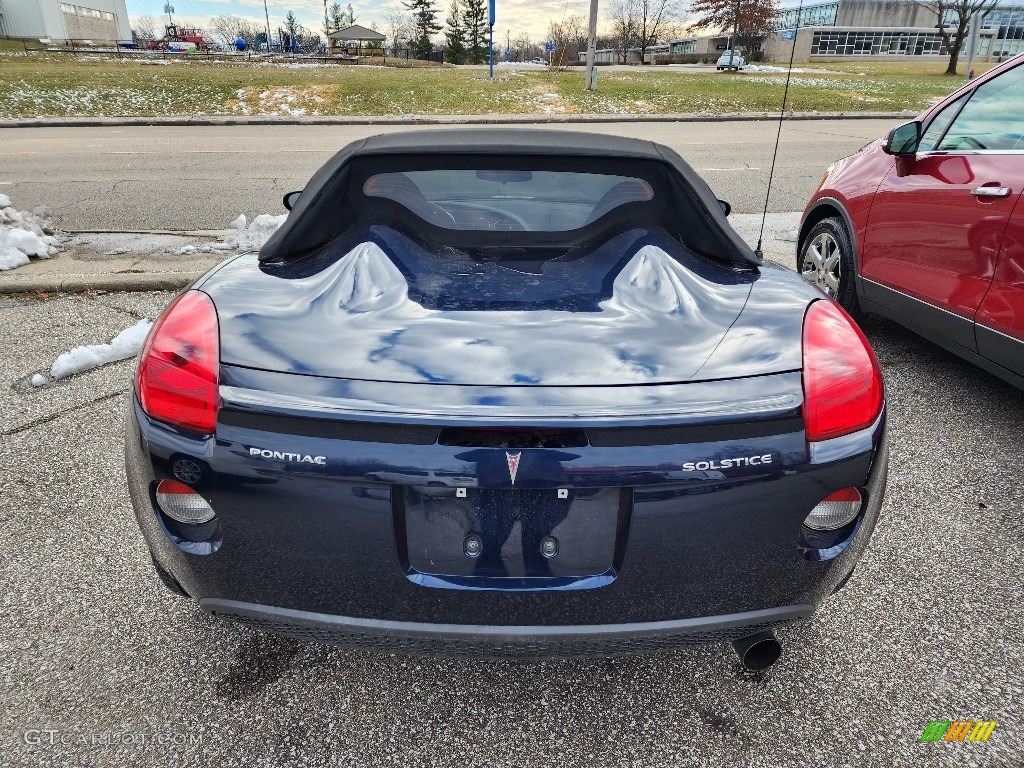 2007 Solstice Roadster - Deep Blue / Ebony photo #3