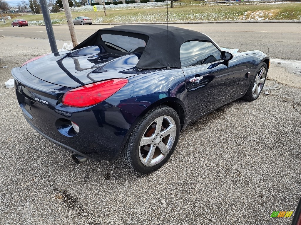 2007 Solstice Roadster - Deep Blue / Ebony photo #4