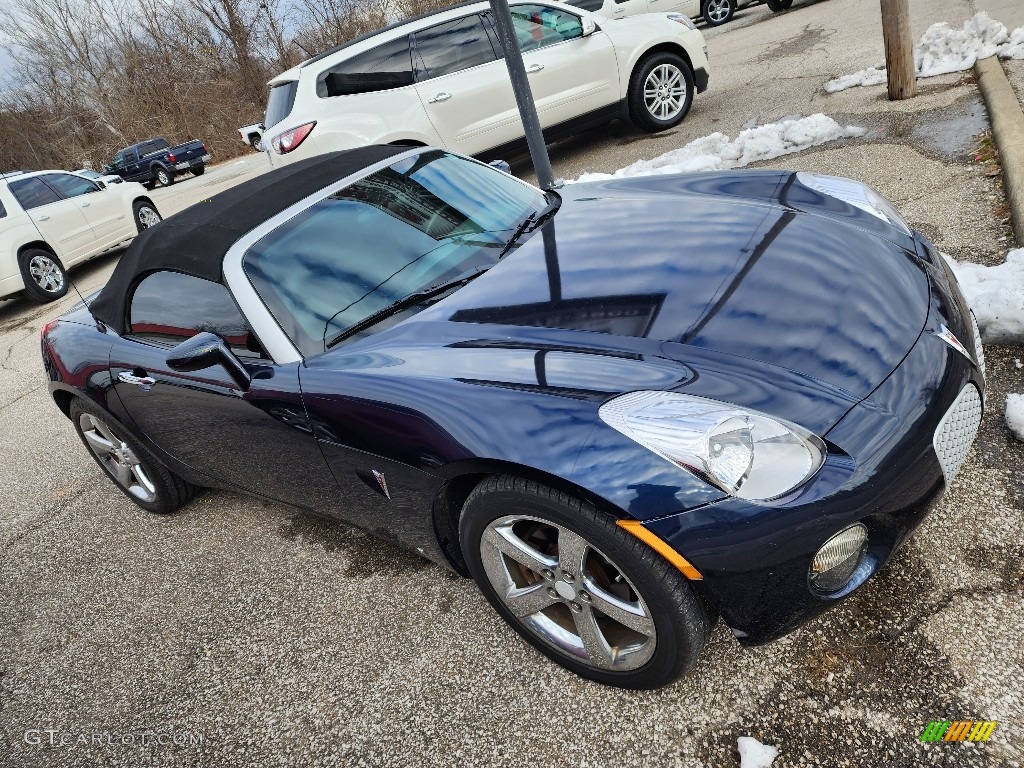 2007 Solstice Roadster - Deep Blue / Ebony photo #5