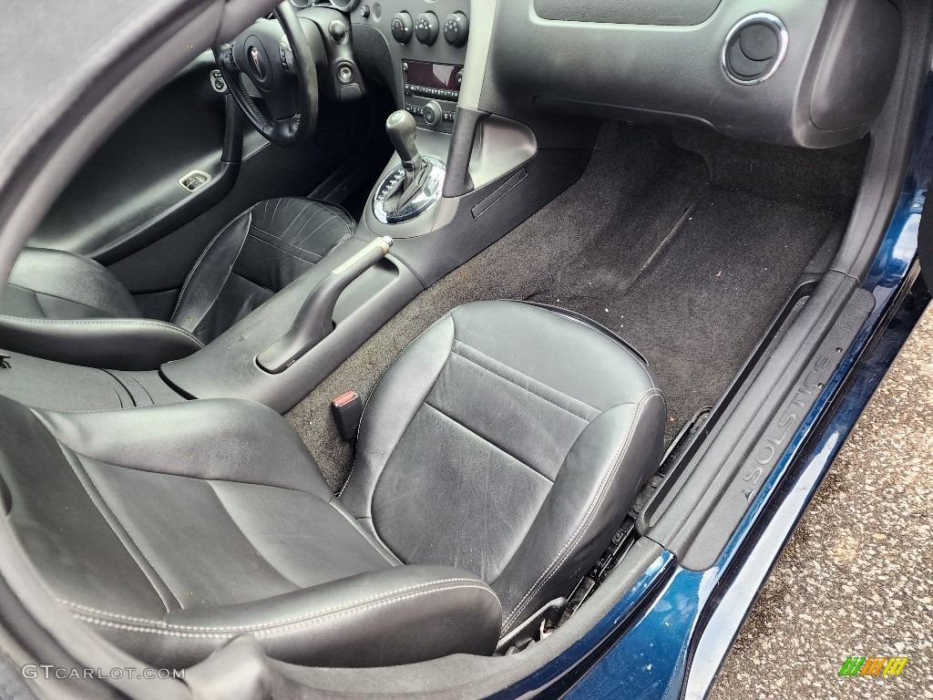 2007 Solstice Roadster - Deep Blue / Ebony photo #11