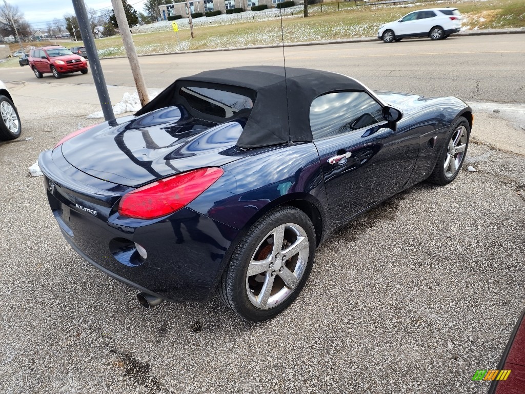 2007 Solstice Roadster - Deep Blue / Ebony photo #13