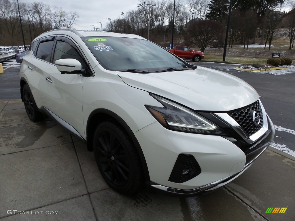 Pearl White Tricoat 2020 Nissan Murano Platinum AWD Exterior Photo #145547104