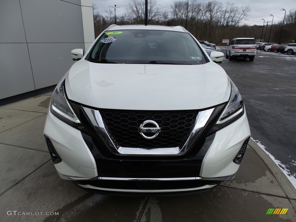 Pearl White Tricoat 2020 Nissan Murano Platinum AWD Exterior Photo #145547137