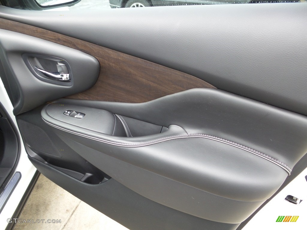 2020 Nissan Murano Platinum AWD Graphite Door Panel Photo #145547260
