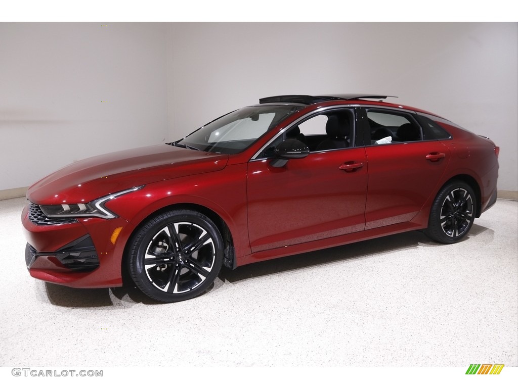 Passion Red Tint Coat 2022 Kia K5 GT-Line Exterior Photo #145547443