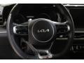 Black 2022 Kia K5 GT-Line Steering Wheel
