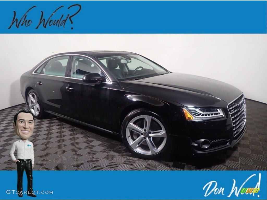 2018 A8 L 3.0T quattro - Brilliant Black / Black photo #1