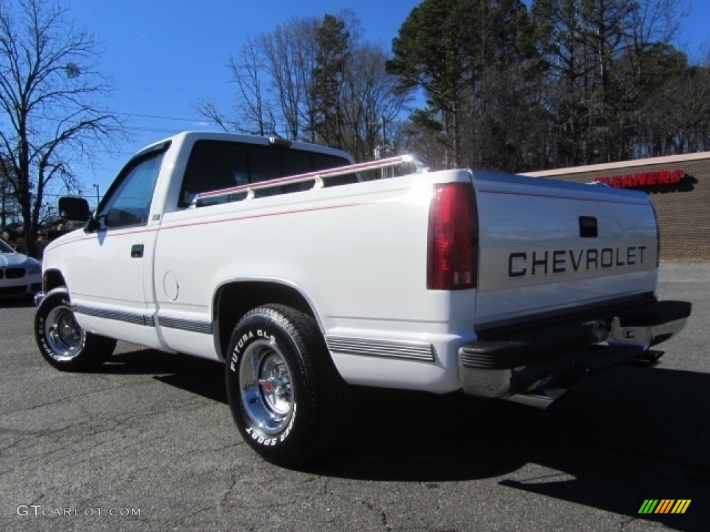 Summit White 1992 Chevrolet C/K C1500 Extended Cab Exterior Photo #145547614