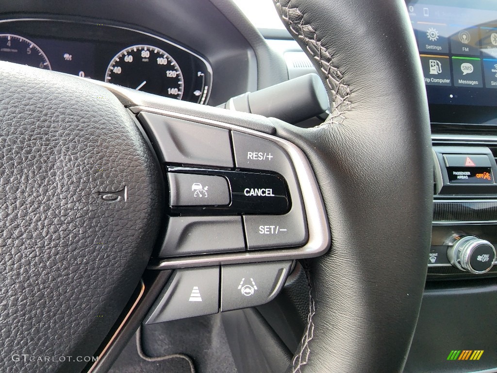 2022 Honda Accord Sport Black Steering Wheel Photo #145547704