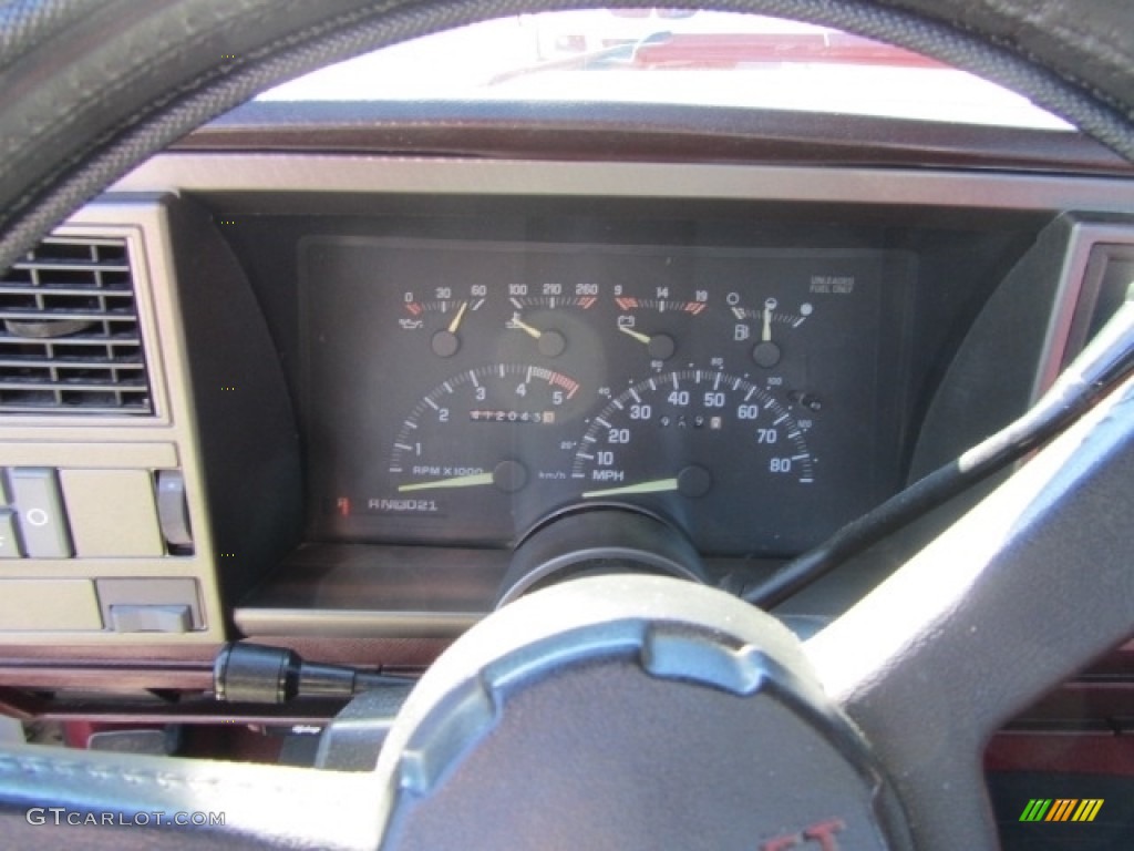 1992 Chevrolet C/K C1500 Extended Cab Gauges Photo #145547710