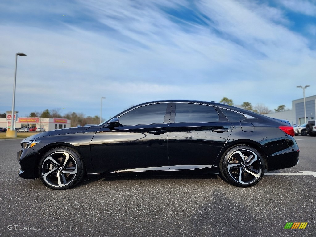 Crystal Black Pearl 2022 Honda Accord Sport Exterior Photo #145547791