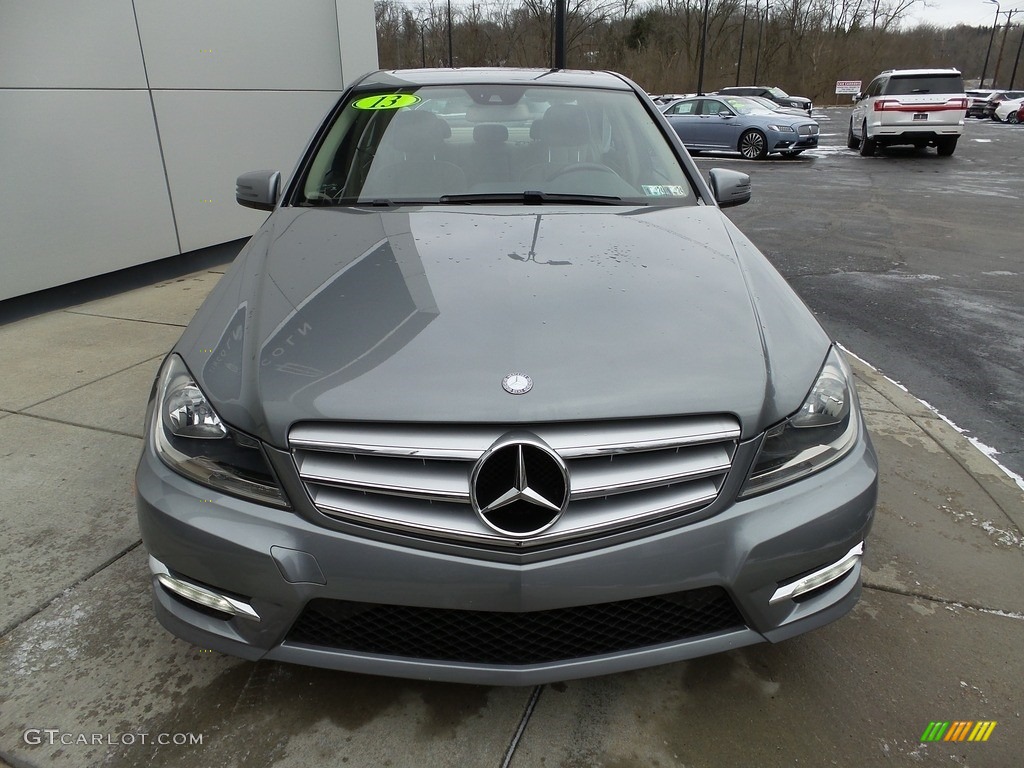 2013 C 300 4Matic Sport - Palladium Silver Metallic / Almond Beige photo #9