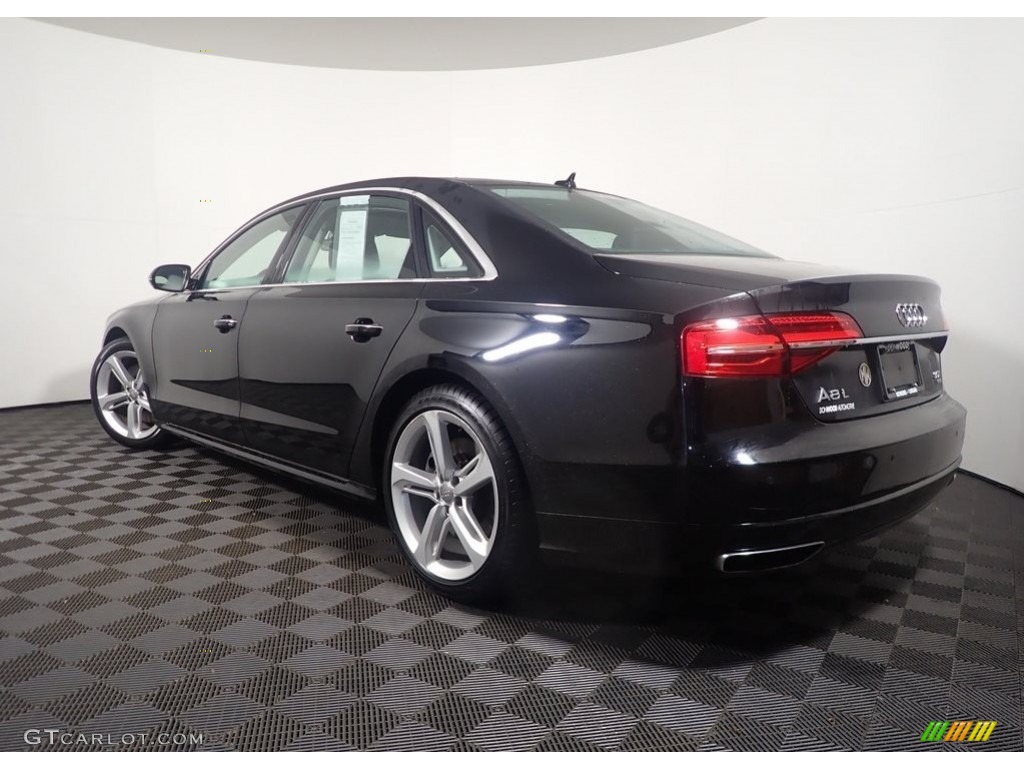 Brilliant Black 2018 Audi A8 L 3.0T quattro Exterior Photo #145547836