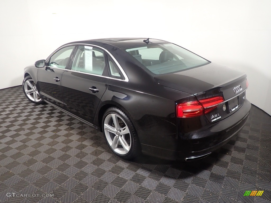 Brilliant Black 2018 Audi A8 L 3.0T quattro Exterior Photo #145547872