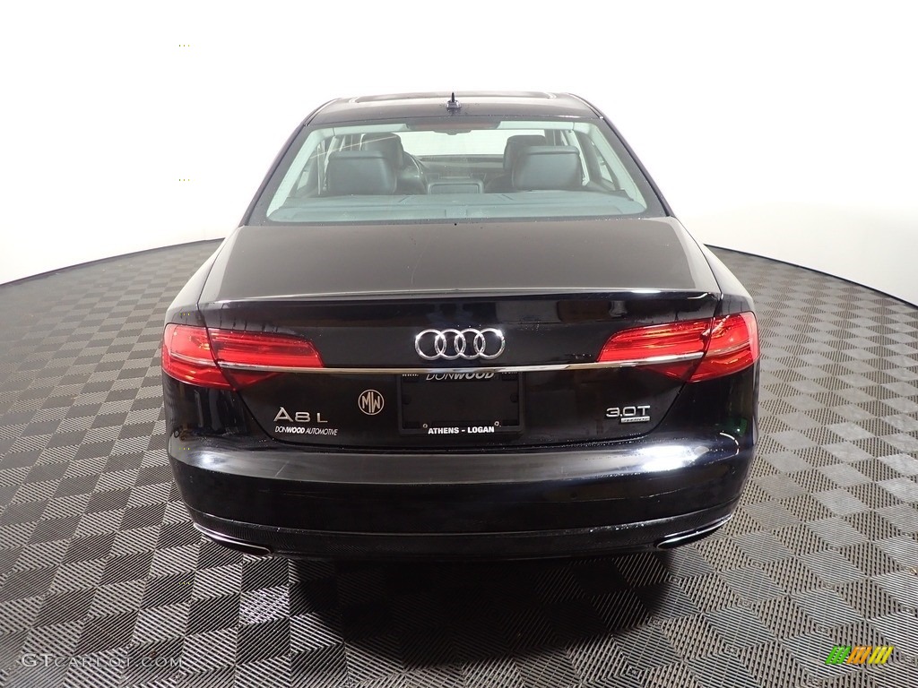 Brilliant Black 2018 Audi A8 L 3.0T quattro Exterior Photo #145547896