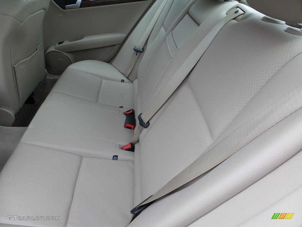 2013 C 300 4Matic Sport - Palladium Silver Metallic / Almond Beige photo #16