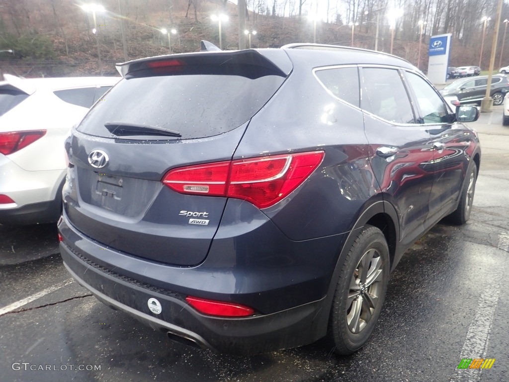 2014 Santa Fe Sport AWD - Marlin Blue / Gray photo #4