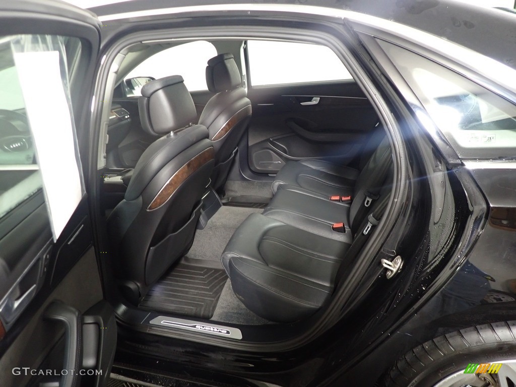 2018 Audi A8 L 3.0T quattro Rear Seat Photo #145548325