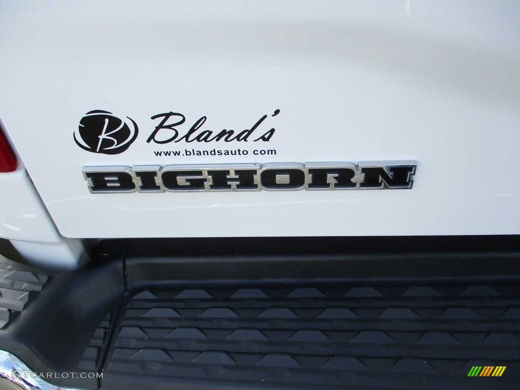 2020 2500 Big Horn Crew Cab 4x4 - Bright White / Black photo #34