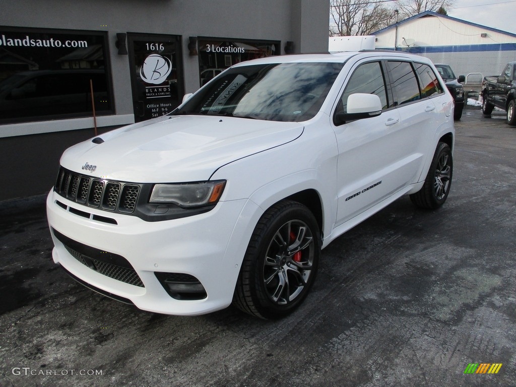 2017 Grand Cherokee SRT 4x4 - Bright White / Black photo #2