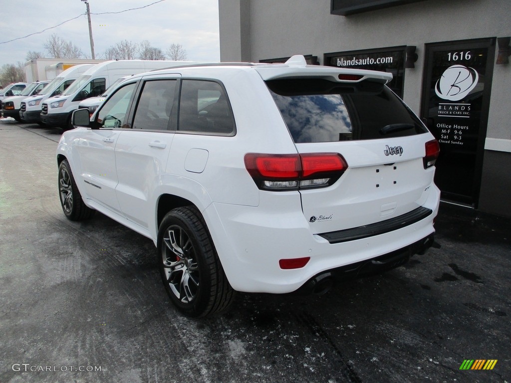 2017 Grand Cherokee SRT 4x4 - Bright White / Black photo #3