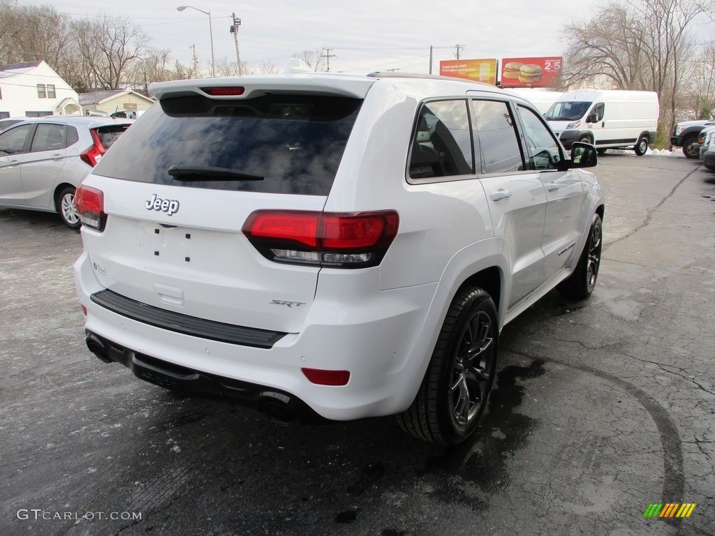 2017 Grand Cherokee SRT 4x4 - Bright White / Black photo #4