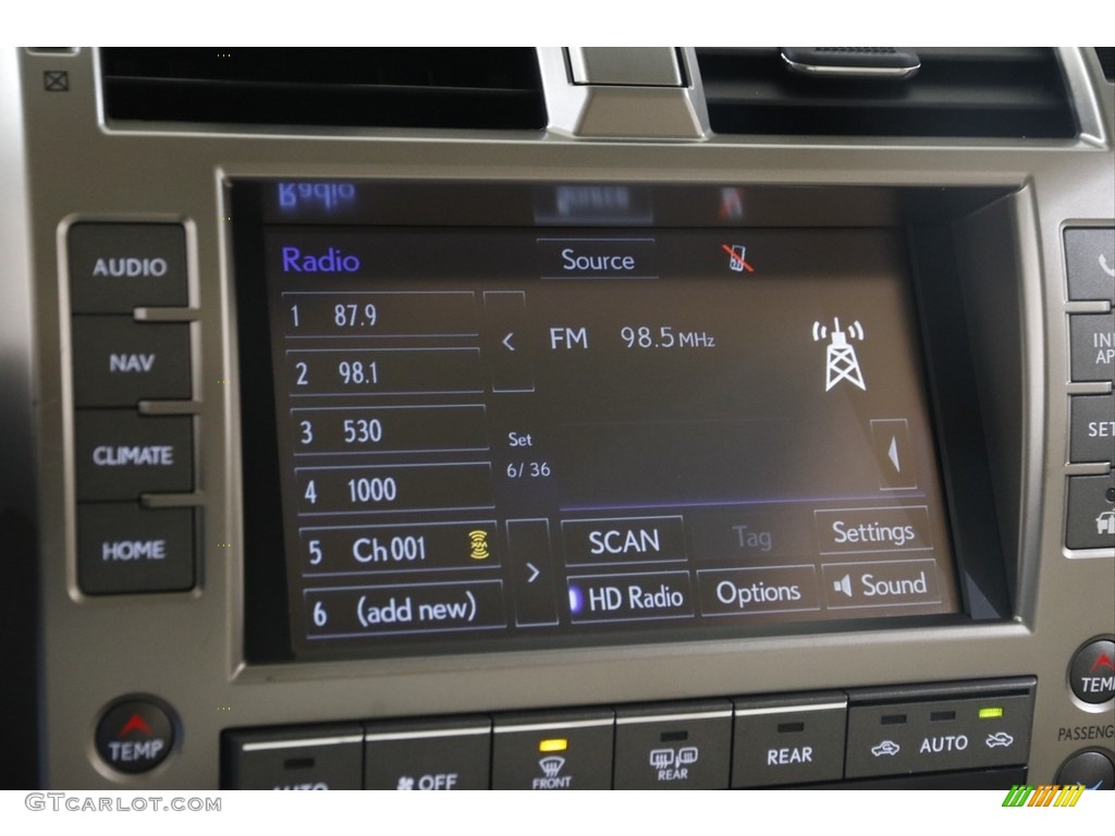 2018 GX 460 - Nebula Gray Pearl / Ecru photo #12