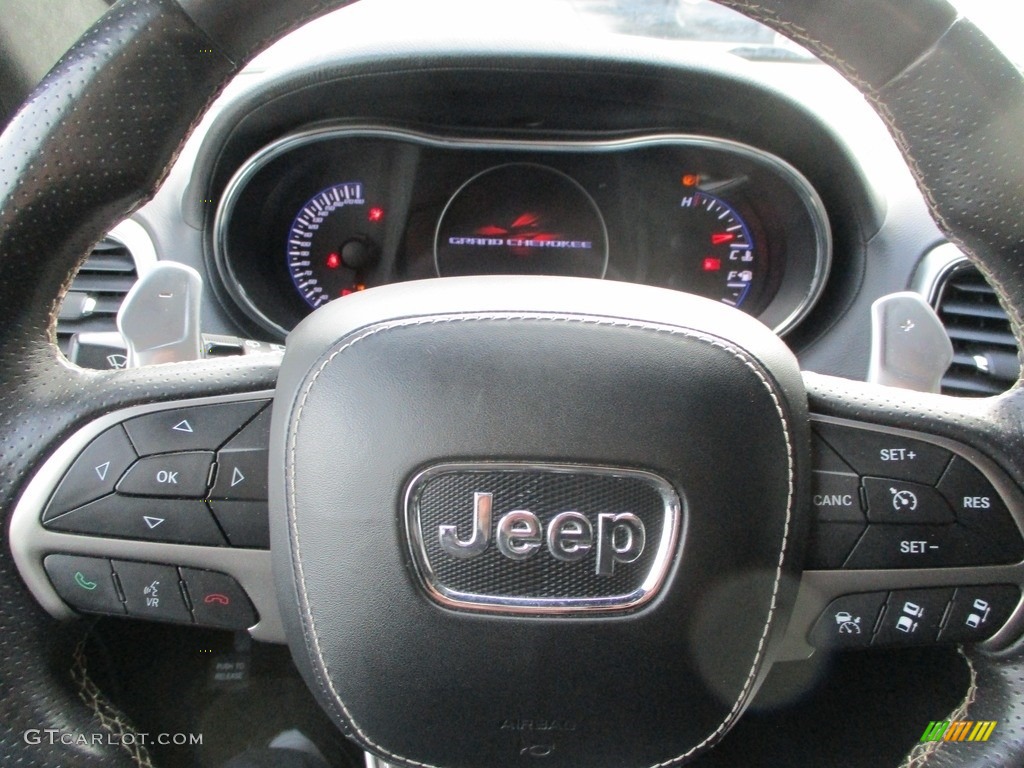 2017 Grand Cherokee SRT 4x4 - Bright White / Black photo #14