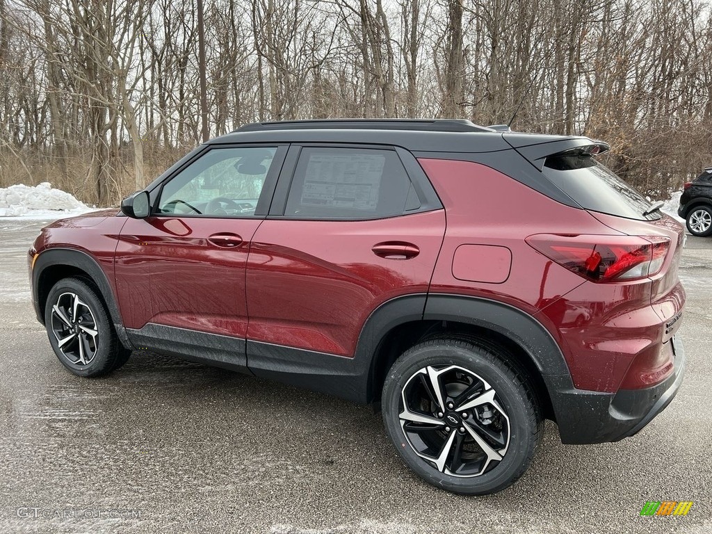 Crimson Metallic 2023 Chevrolet TrailBlazer RS AWD Exterior Photo #145549576