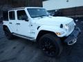 Bright White - Wrangler Unlimited Sahara 4XE Hybrid Photo No. 8