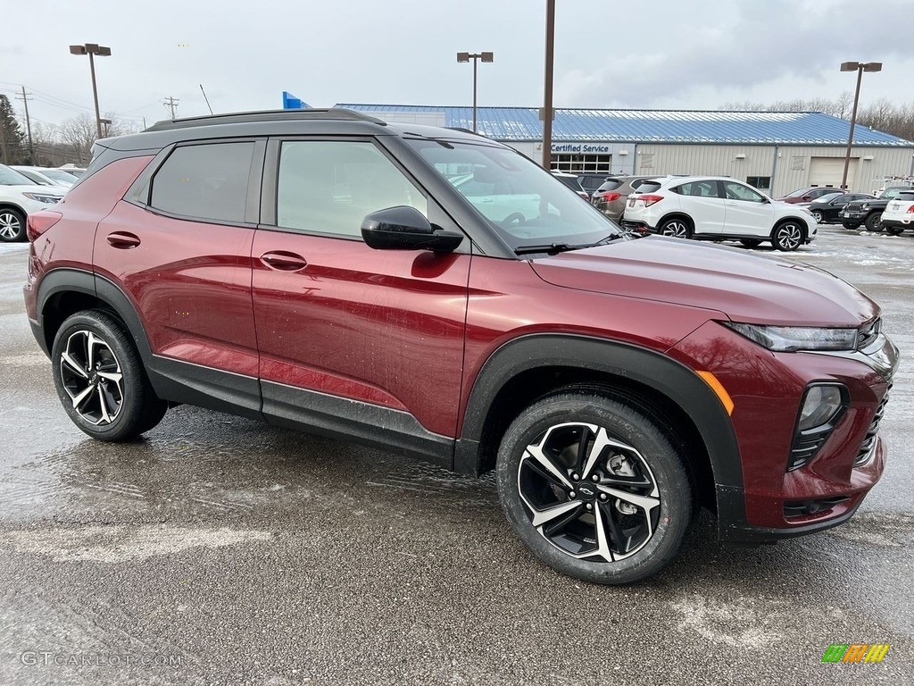 Crimson Metallic 2023 Chevrolet TrailBlazer RS AWD Exterior Photo #145549636