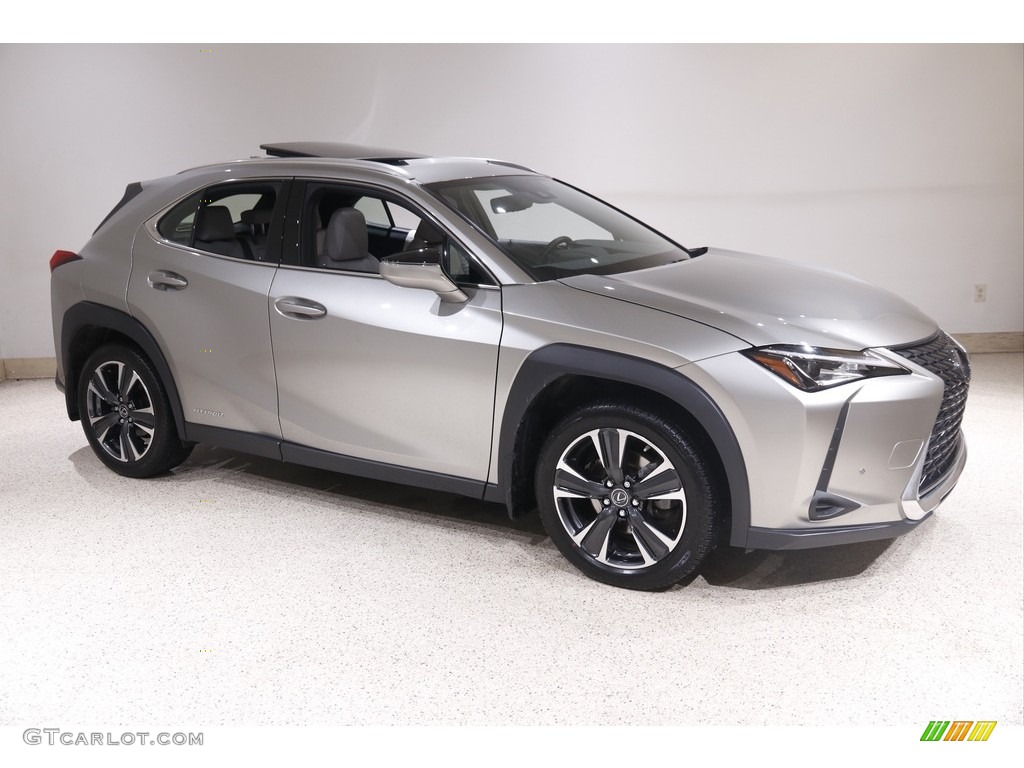 Atomic Silver 2021 Lexus UX 250h AWD Exterior Photo #145549666