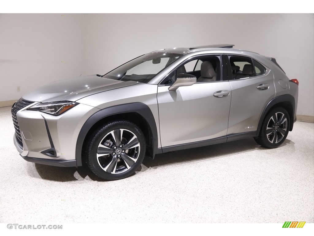 Atomic Silver 2021 Lexus UX 250h AWD Exterior Photo #145549696