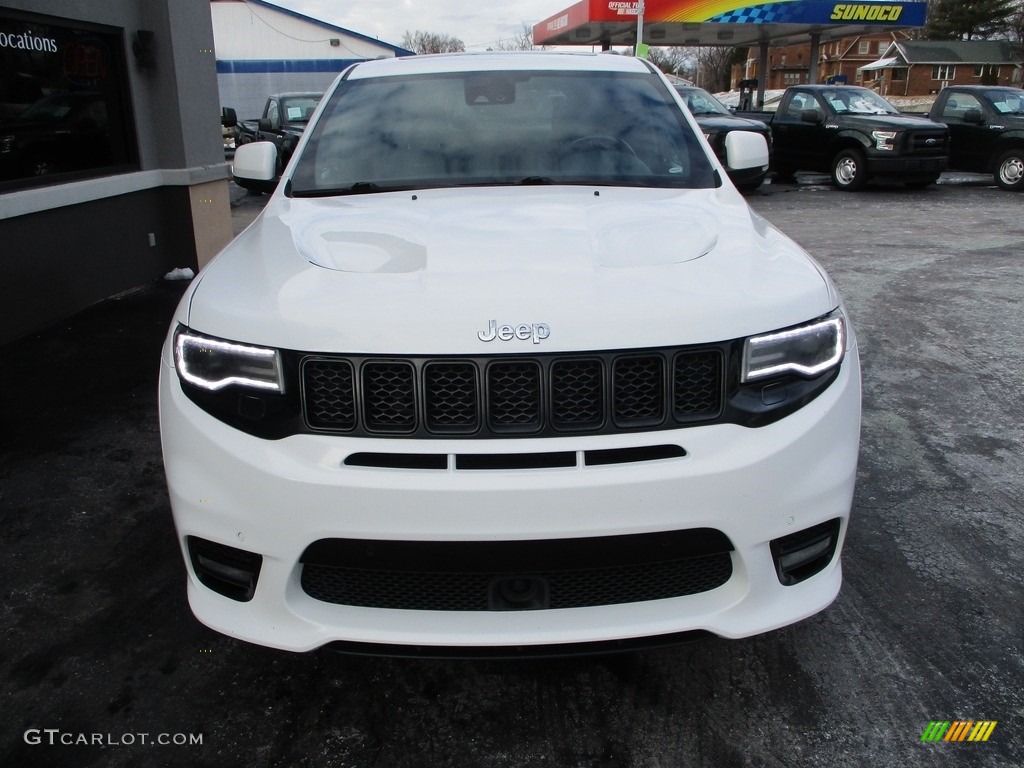 2017 Grand Cherokee SRT 4x4 - Bright White / Black photo #28