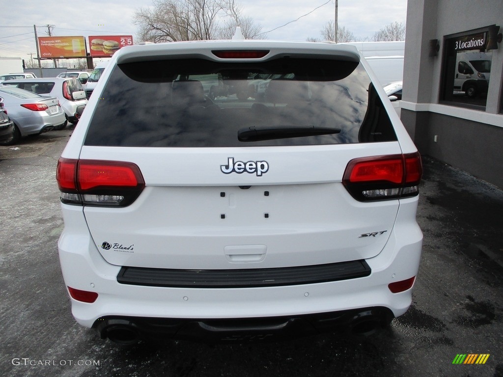 2017 Grand Cherokee SRT 4x4 - Bright White / Black photo #30