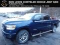 2023 Patriot Blue Pearl Ram 1500 Laramie Crew Cab 4x4  photo #1