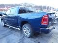 2023 Patriot Blue Pearl Ram 1500 Laramie Crew Cab 4x4  photo #3