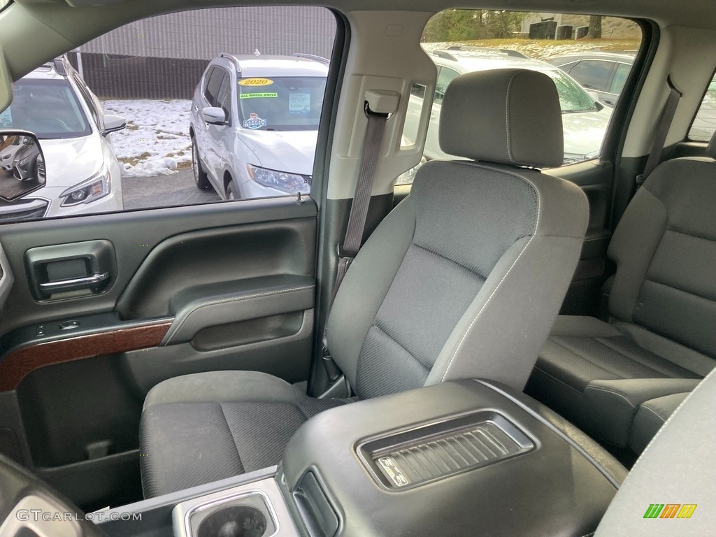 2016 Sierra 1500 SLE Crew Cab 4WD - Stone Blue Metallic / Jet Black photo #11