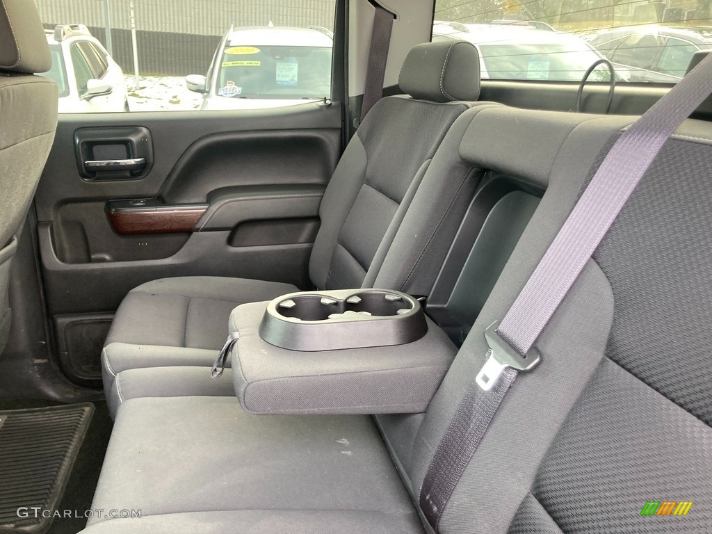 2016 Sierra 1500 SLE Crew Cab 4WD - Stone Blue Metallic / Jet Black photo #13