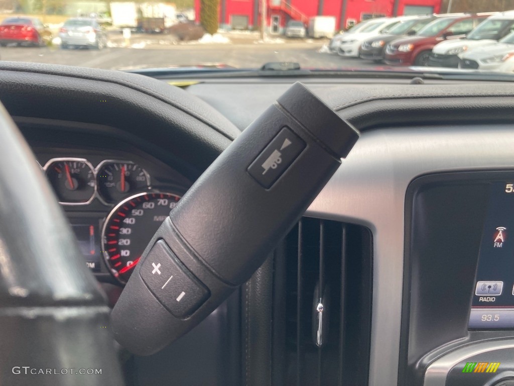 2016 Sierra 1500 SLE Crew Cab 4WD - Stone Blue Metallic / Jet Black photo #23