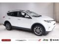 Blizzard Pearl White 2017 Toyota RAV4 Limited