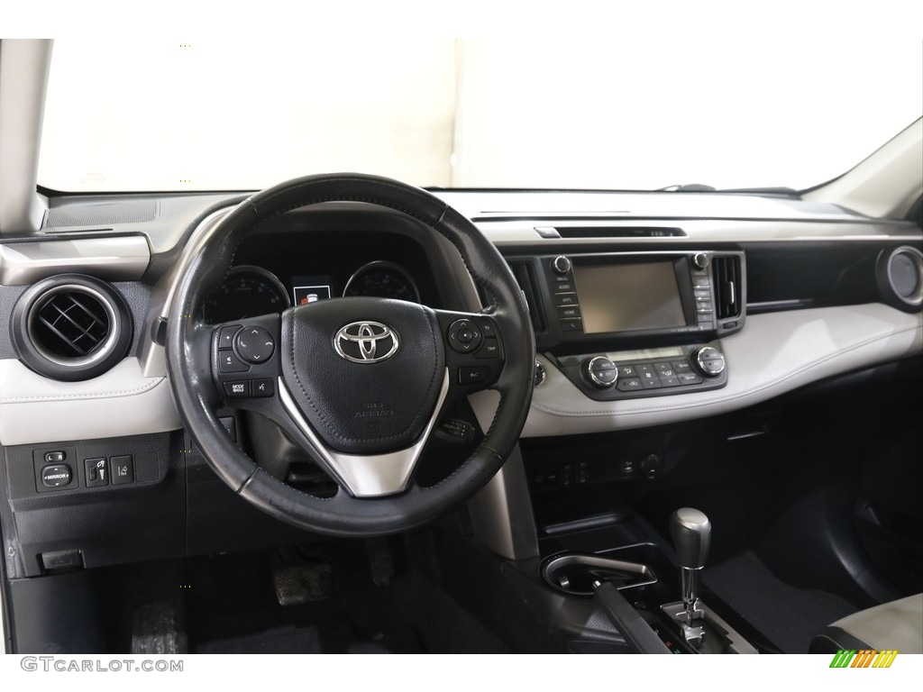 2017 Toyota RAV4 Limited Ash Dashboard Photo #145551166
