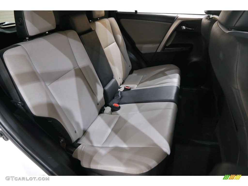 2017 RAV4 Limited - Blizzard Pearl White / Ash photo #17