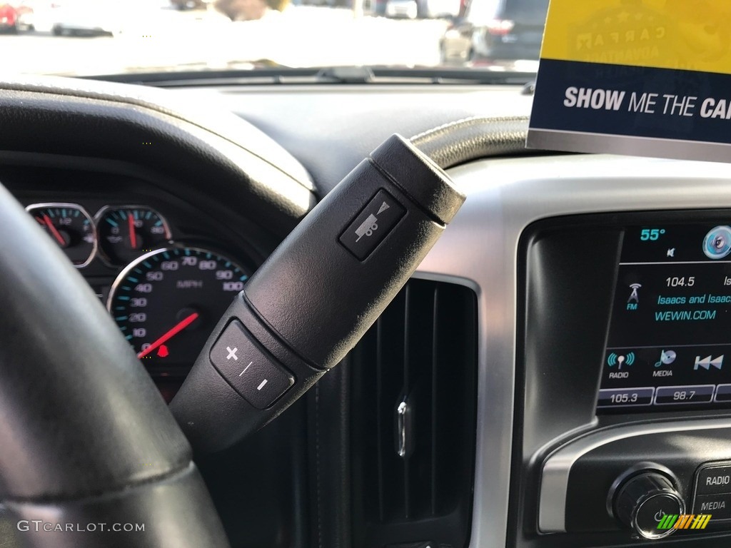 2017 Sierra 1500 SLE Double Cab 4WD - Onyx Black / Jet Black photo #23