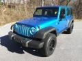 Hydro Blue Pearl - Wrangler Unlimited Sport 4x4 Photo No. 2