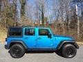 Hydro Blue Pearl - Wrangler Unlimited Sport 4x4 Photo No. 5